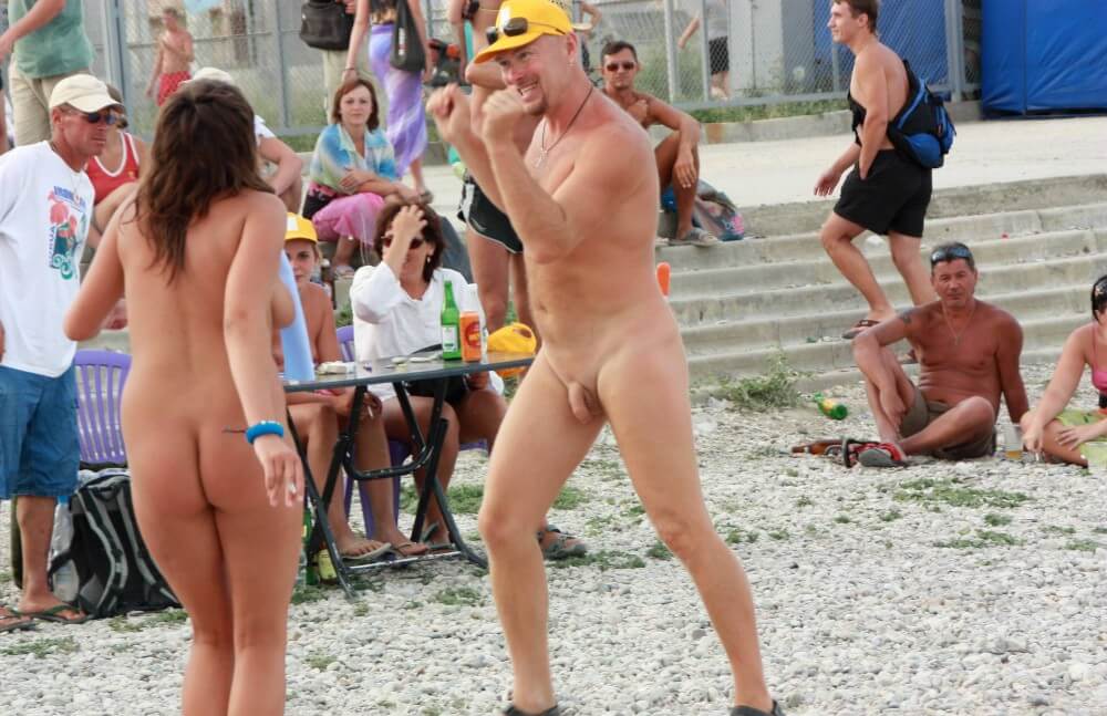 Pics Neptune Beach Cleanup - A well-known naturist center