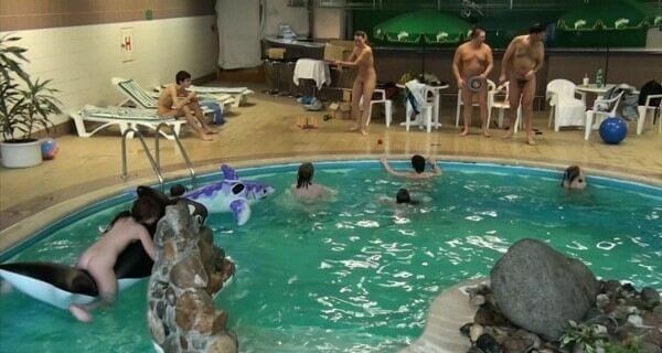 Indoor Dolphin Ride Full HD video - The underlying principle of nudism and naturism is the value of harmony and balance