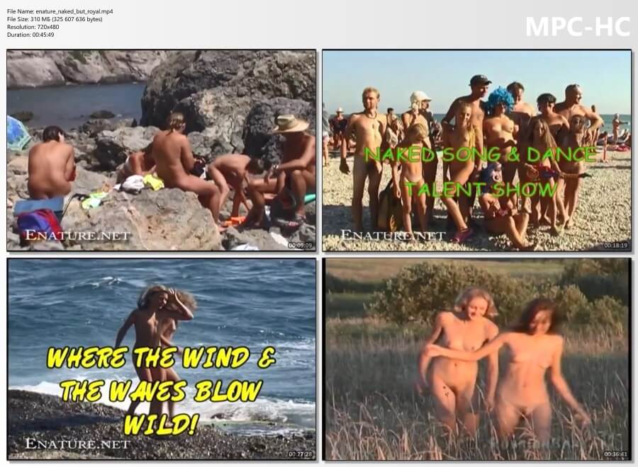 Enature - Naked royal vacation at sea - The first step toward home nudism