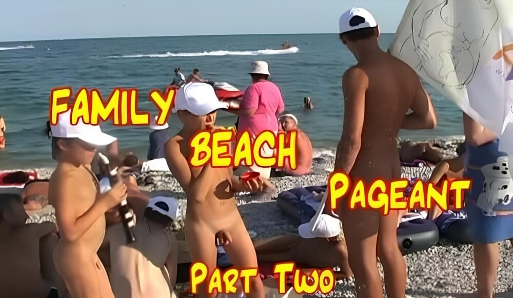 Enature - Family Beach Pageant part two - Living with joy and ease is part of the naturist lifestyle