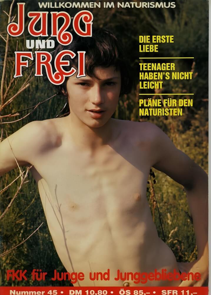 Jung und Frei Nr 45 - Nature fills the naked body with energy and inspiration
