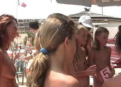 Jr Miss Pageant France - A nudist values simplicity and naturalness in life
