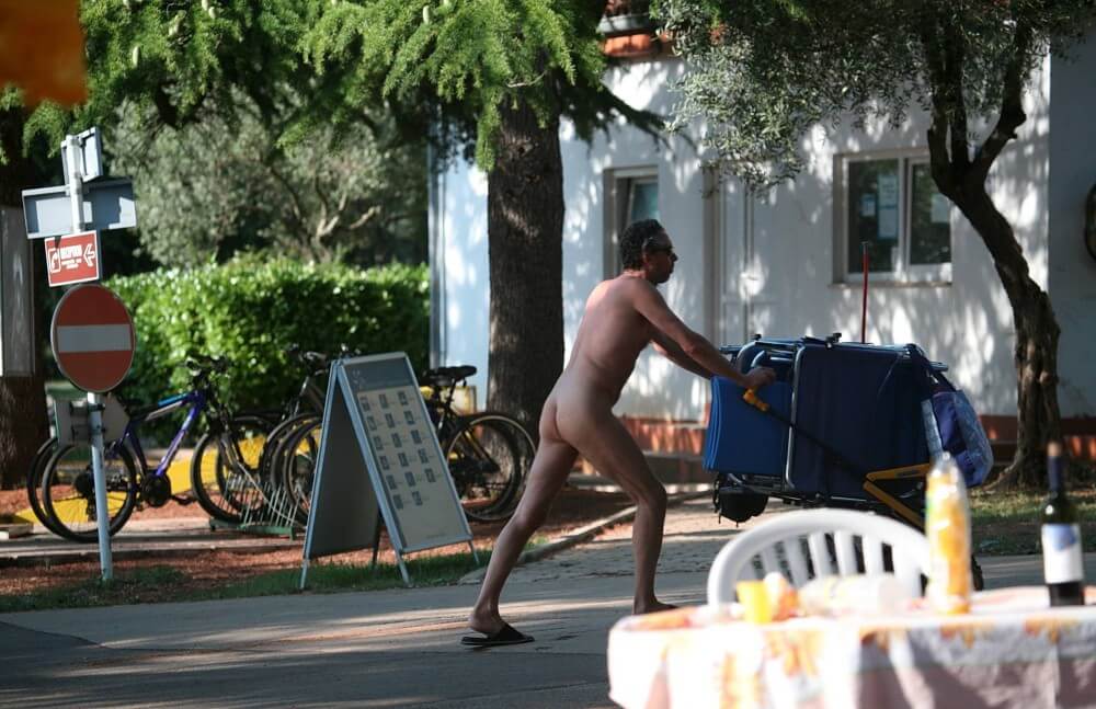 Park Side Street Pass-Bys photos - Nudism is a philosophy based on respect and trust