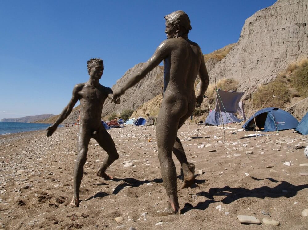 Jr Nudist Nude Beach Mud Soldiers photos - The concept of being without clothes