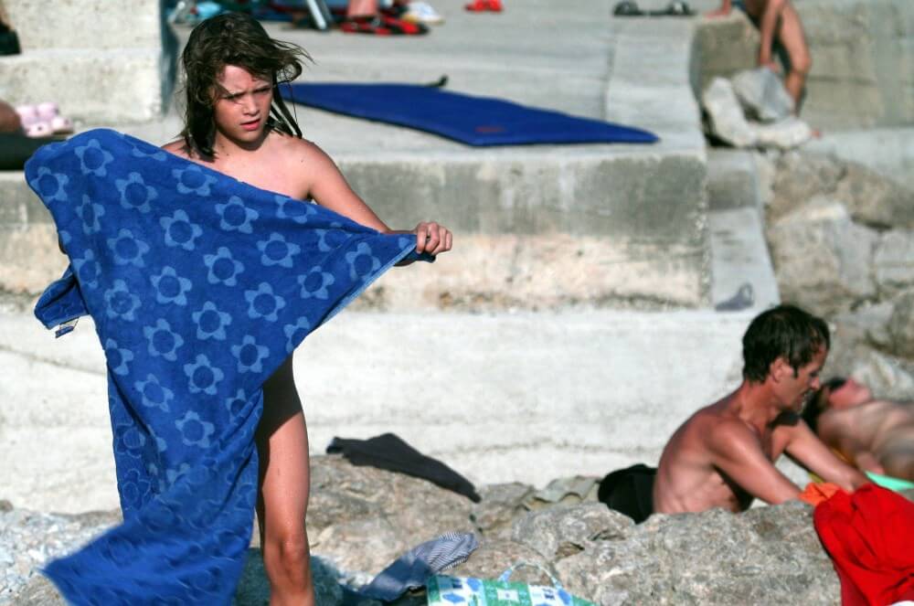 Nudist Rocky Family Angle - Naturism teaches us to appreciate the present and to be honest with ourselves and others