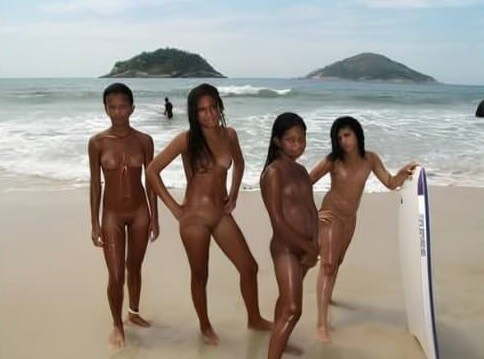 Warm Brazilian Beach Series 2 photo gallery - Nudity fosters trust and mutual understanding among people