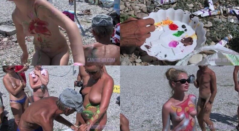 Body Art Festival 2008 Part 1 - Those wishing to register as nudists