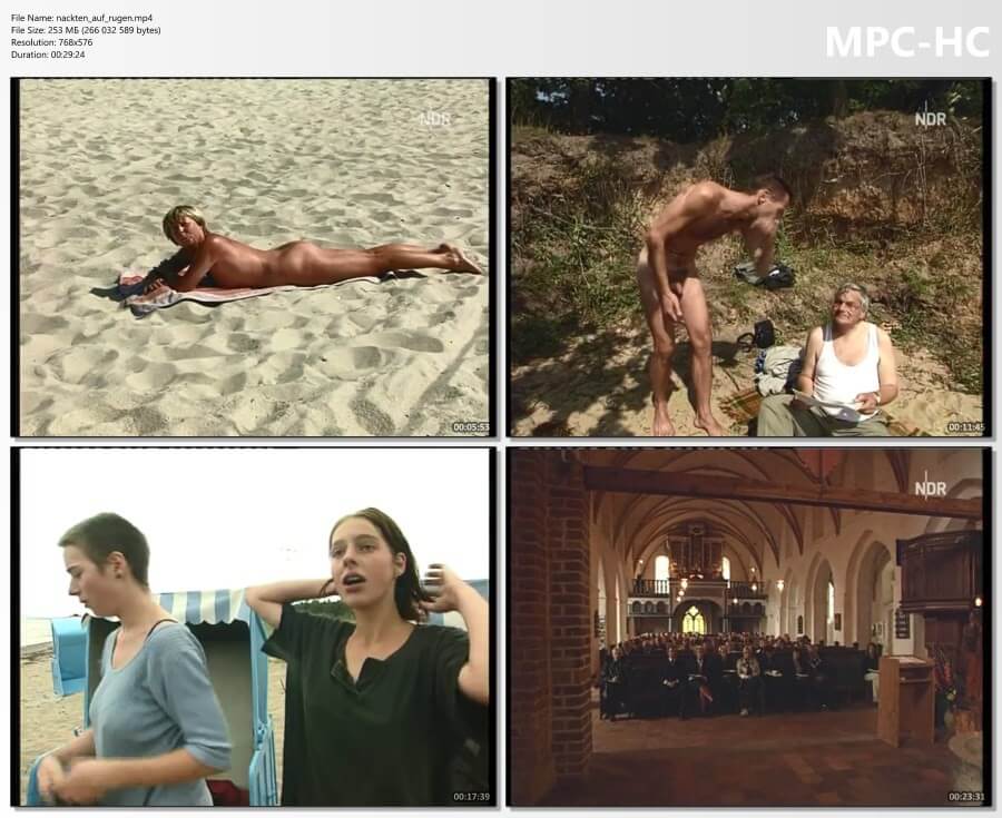Nudist movie die nackten auf rugen HD - Naturists value harmony with nature and a simple way of life