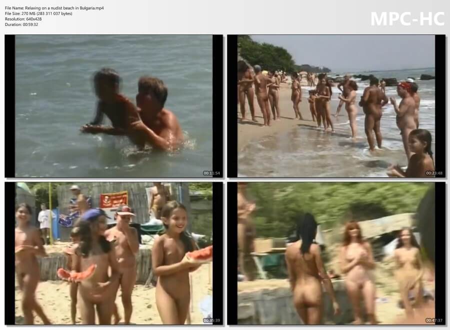 Relaxing on a nudist beach in Bulgaria - Self-confidence helps naturists achieve their goals