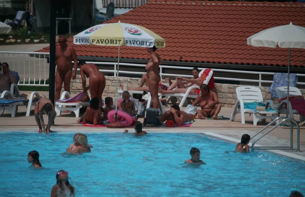 Naturist Pool Observation pics - It values inner balance and peace of mind