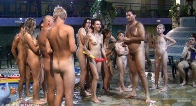 Water And Art Contest 2 Full HD - A naked person is asexual among nudists