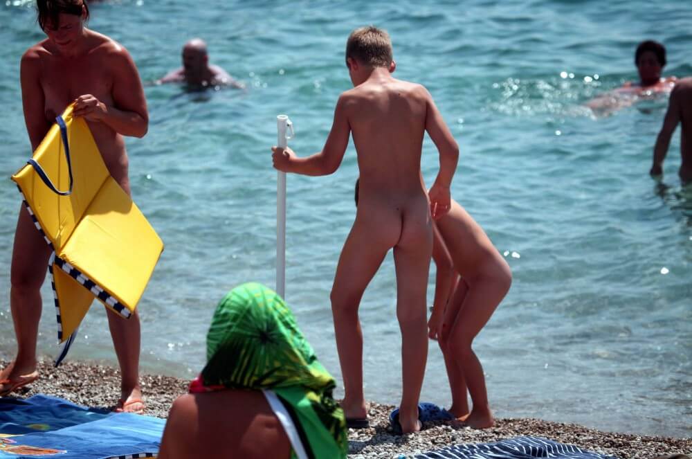 Water Camp pics - A person without clothes is closer to the wild