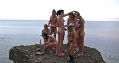Rocky Canyon Cabin # 2 video - Only a nudist truly values the connection with nature and the human body