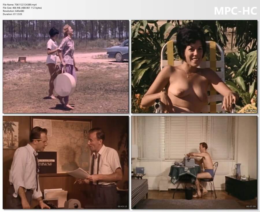 Diary of a nudist (1961) film HD - The naked body as a reflection of inner beauty