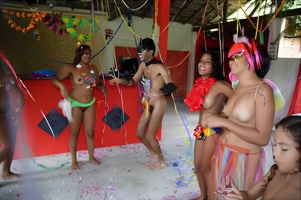 Tropical Carnival gallery - Part 1, 2, 3 - They value respect for nature and the fully naked body