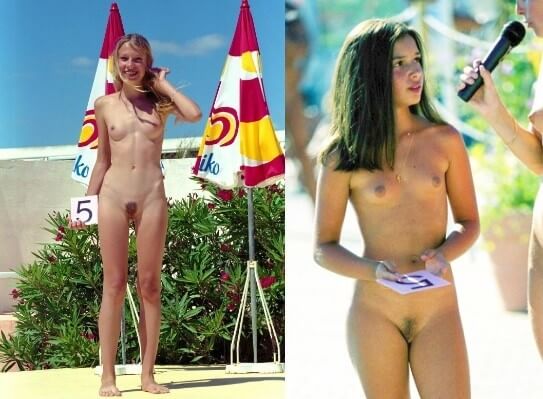 Junior Miss Pageant Beauty Contest photos - A slight inclination toward nudism
