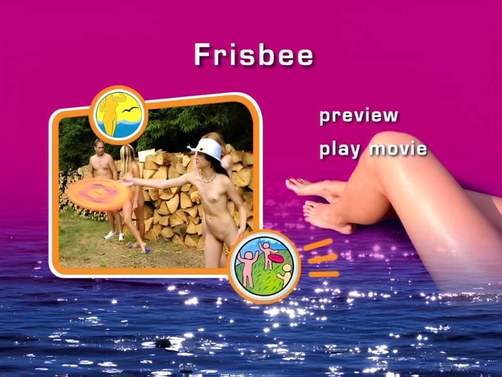 Naturist Freedom - Frisbee DVD - Freedom of choice and honesty are key ideas in naturism and nudism