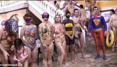 Body paint award lines Full HD - The Theory and Practice of Naturism