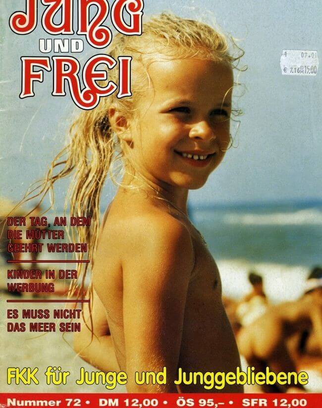 Jung und Frei Nr 72 - Growing up on a nudist beach
