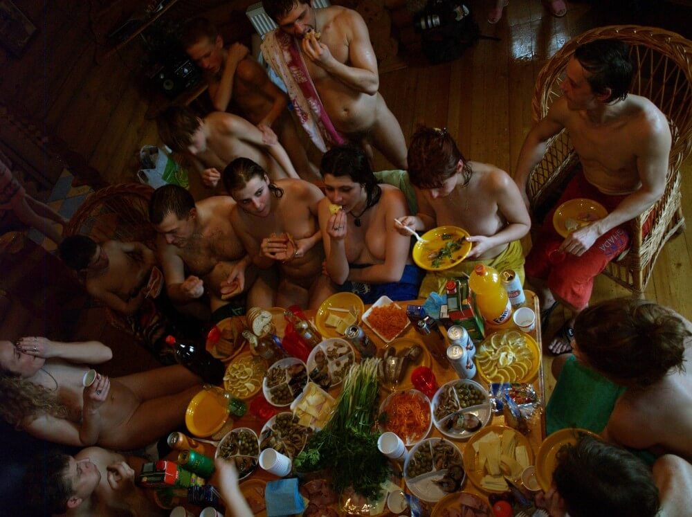 Family Valentines Dinning pics - Naturism teaches respect for ones body and its beauty