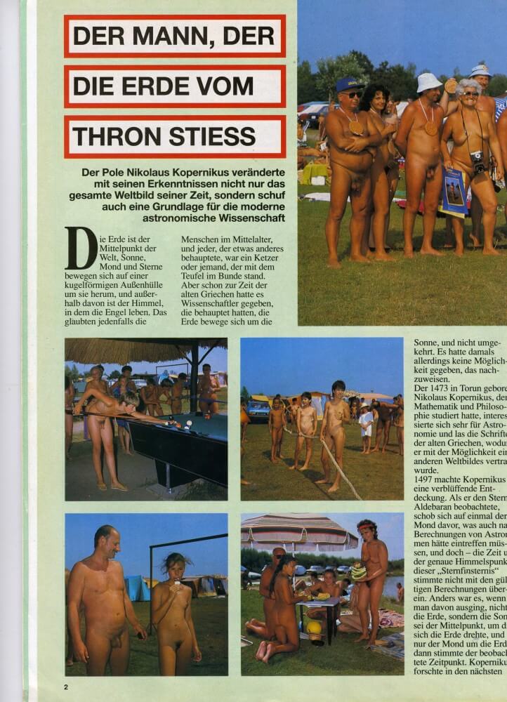 Jung und Frei Nr 60 - Openness to the world and new ideas is an important quality of naturists