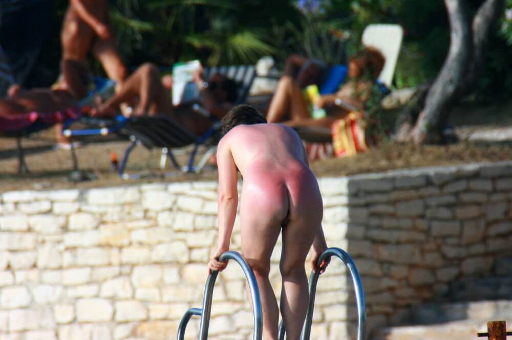 Uka FKK Adults Water Play photos - Interaction with nature through naturism and nudism