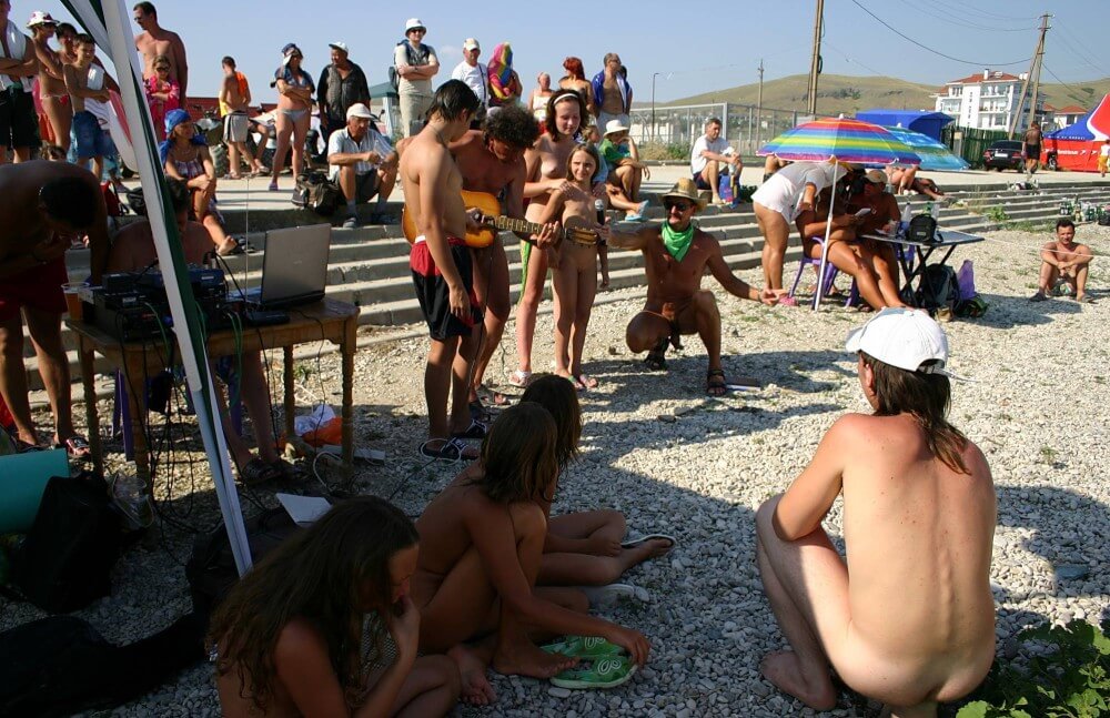 Nude Party By The Steps pics - This movement helps people understand that the naked body is not an object for judgment or condemnation