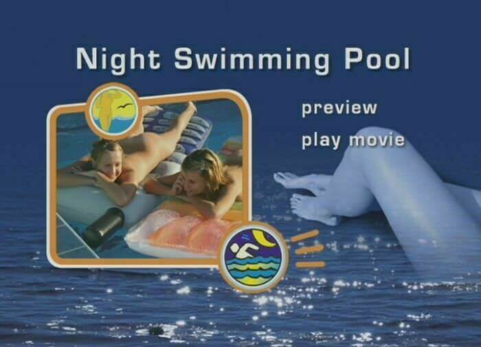 Naturist Freedom: Night swimming pool - The underlying principle of nudism and naturism is the value of harmony and balance