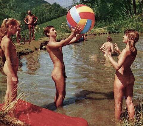 Vintage nudism photos - Nudity helps one appreciate the present moment
