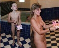 Naturists celebrates birthday photos - In nudist culture, sincerity, honesty, and respect for oneself and others are valued