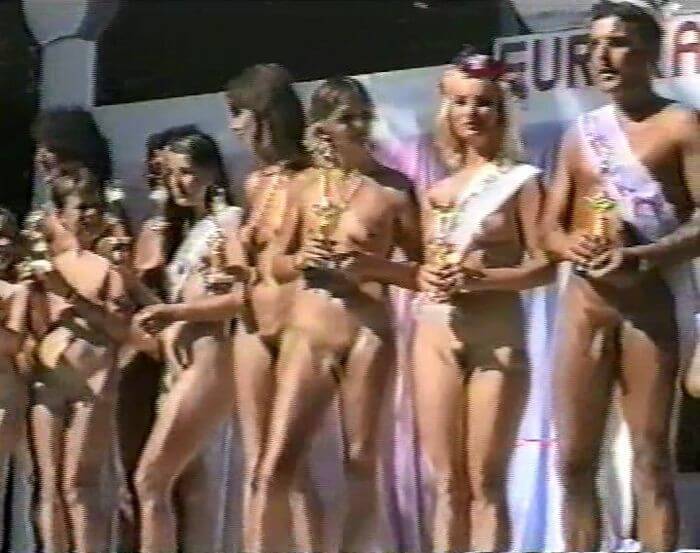 Miss Eureka 1988 video - Nudism reduces self-consciousness