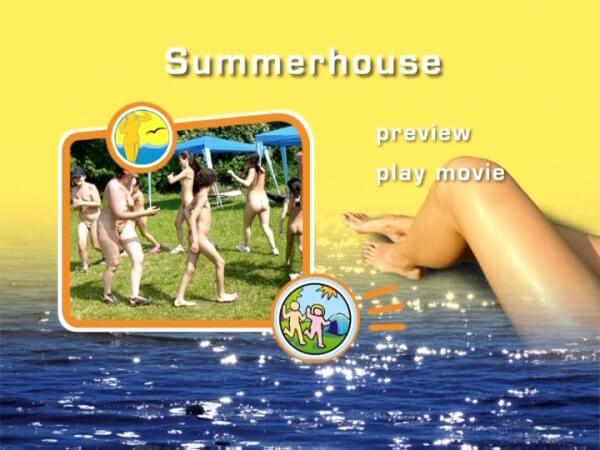 Naturist Freedom: Summer house DVD - Social Nudism Around the World